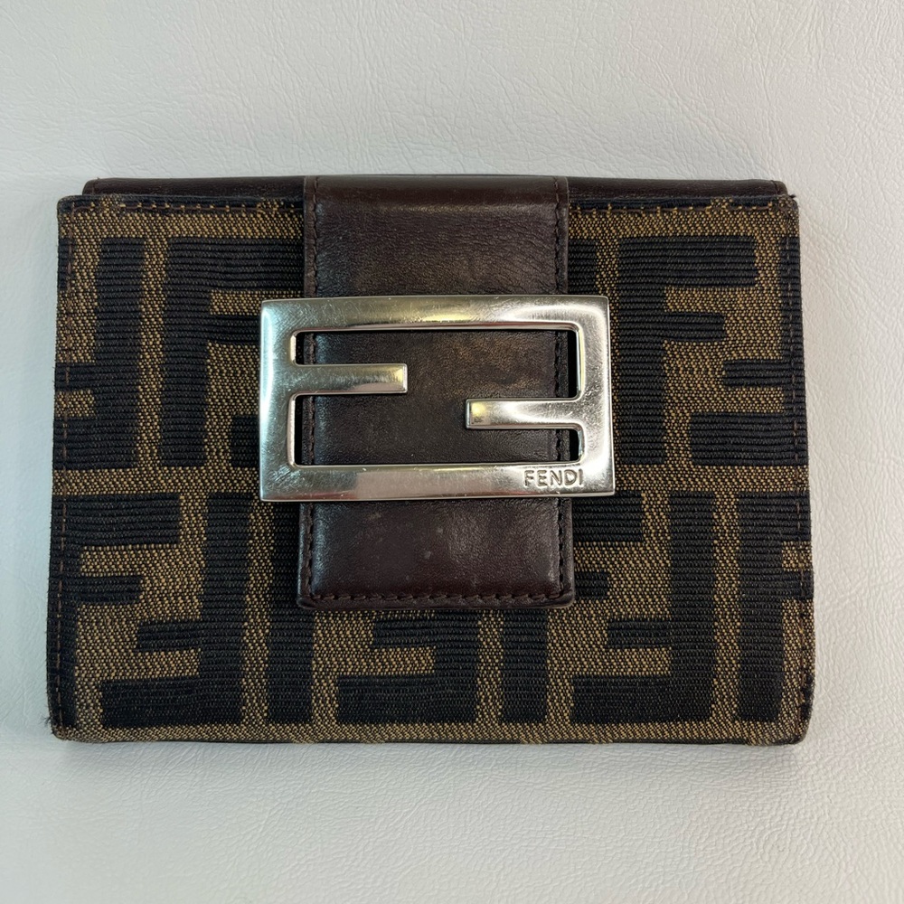 Fendi Zucca Wallet - Picture 1 of 6
